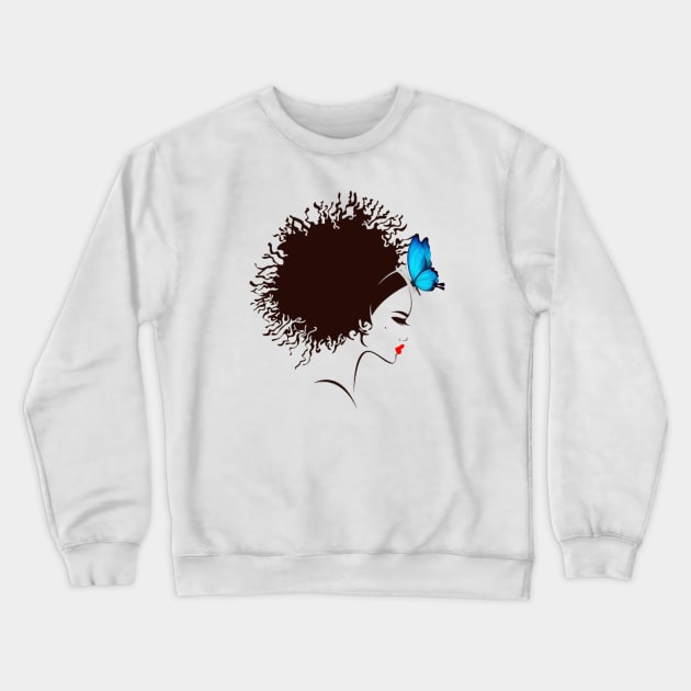 Black lives matter butterfly lovers , Don't be sad everything will be ok Crewneck Sweatshirt by Otaka-Design
